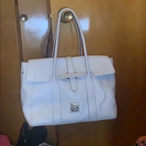 🤍DOONEY&BOURKE WHITE LEATHER PURSE🤍